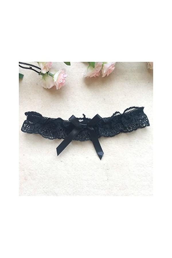 Mariage Jarretière Ceinture Dentelle Floral Sexy Jambes Jarretière Arc Lingerie De Mariée Dentelle Jambe Verrouiller Parti Co