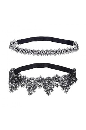 ACiyD Cadeau de jarretière de Mariage Nuptiale, Mariage mariée Dentelle Jambe Anneau décoration jarretière-Noir_45-60cm, jarr