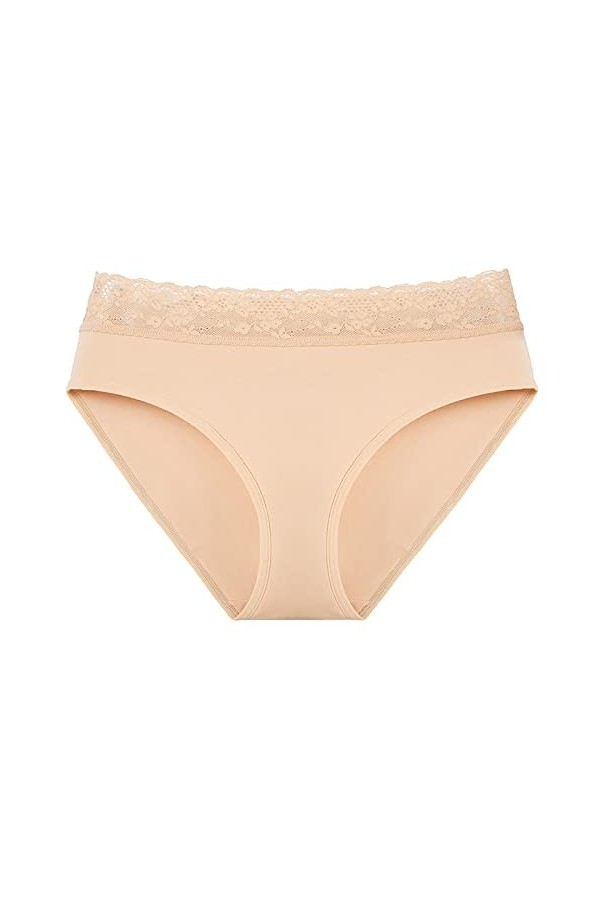 MODSGUE Sous-vêtements Femme Sexy Respirant Culotte trigonométrique Culotte Doux pour la Peau Culotte Hipster Hotpants Lavabl