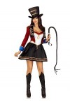Leg Avenue Classic Ringmaster dress costume set, S