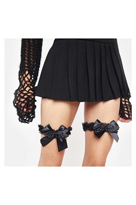 BAtlam Femmes Jarretières Élastiques Dentelle Floral Cuisse Anneau Jarretière Mariée Fête De Mariage Jambe Jarretière Ceintur