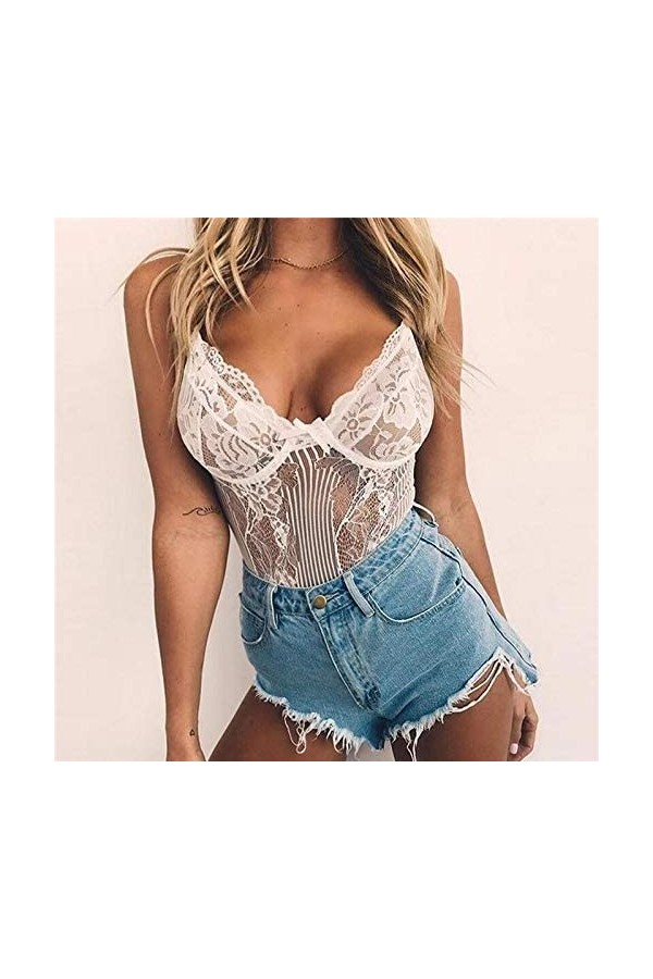 Générique Generic Femmes Sexy Costumes Sexy Femmes Lingerie Sexy Perspective Dentelle Babydoll sous-Vêtements Lingerie pour F