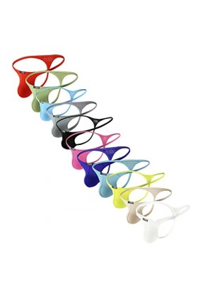 Faringoto String et string pour homme - Taille basse - Taille S à XXL, 11 couleurs., L