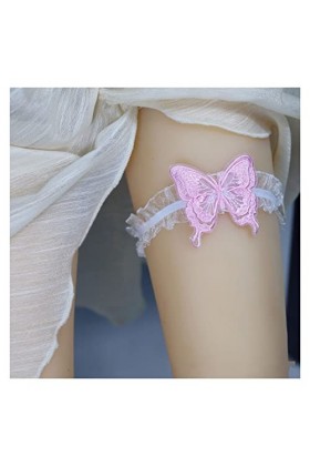 Jarretière de mariage Jarretière en dentelle de mariée Ensemble de jarretière extensible pour jambe Accessoires de mariée en 