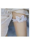 Jarretière de mariage Jarretière en dentelle de mariée Ensemble de jarretière extensible pour jambe Accessoires de mariée en 