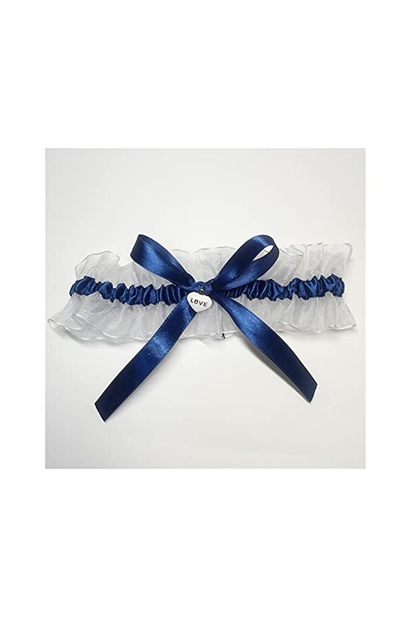 Jarretière de mariée Jarretière de mariage Costume Dentelle Strass Stretch Satin Bow Sexy Jarretière Dames/Cuisse de mariée v