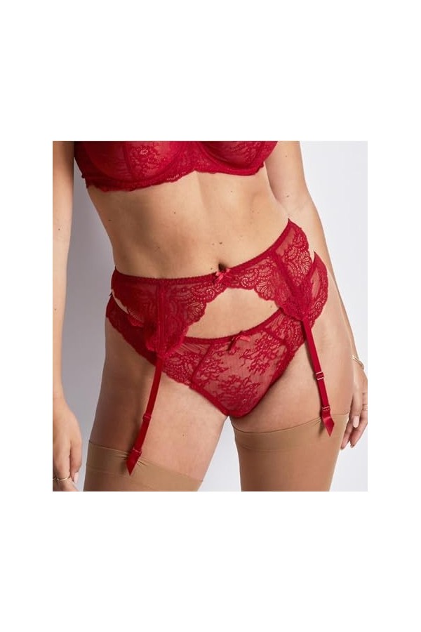 Aubade Porte-Jarretelles Danse des Sens Irresistible Red Taille FR XL