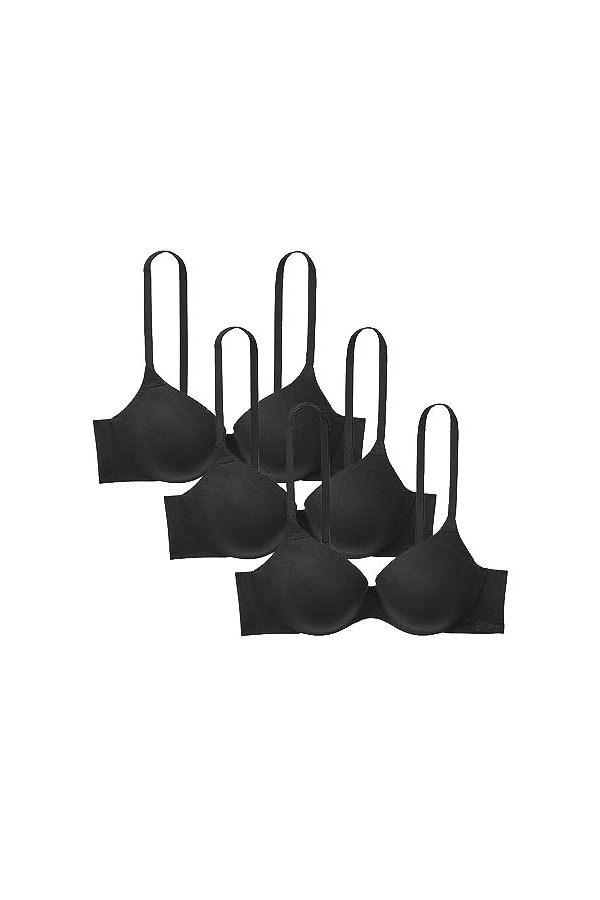 JEShifangjiusu Soutien-Gorge en U pour Femmes, Dos Lifté Soutien-Gorge Push-Up Respirant Soutien-Gorge T-Shirt à Bretelles Ré