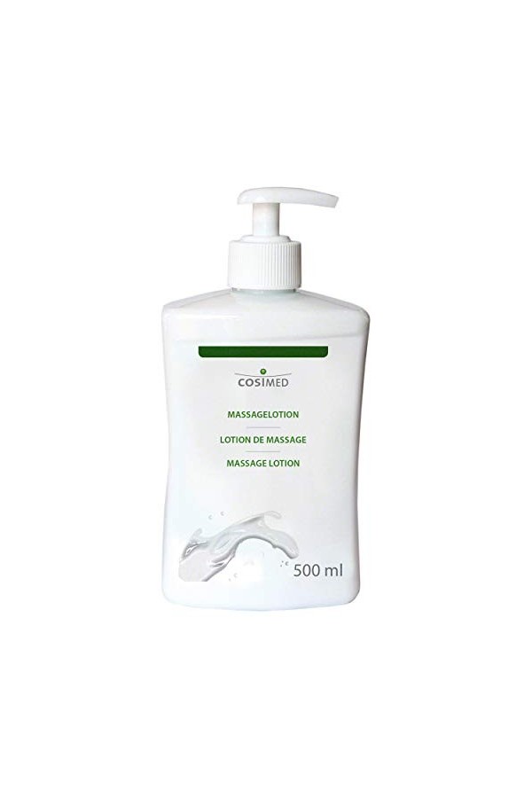 cosiMed Massagelotion, Massage Lotion, mit Druckspender, 500 ml