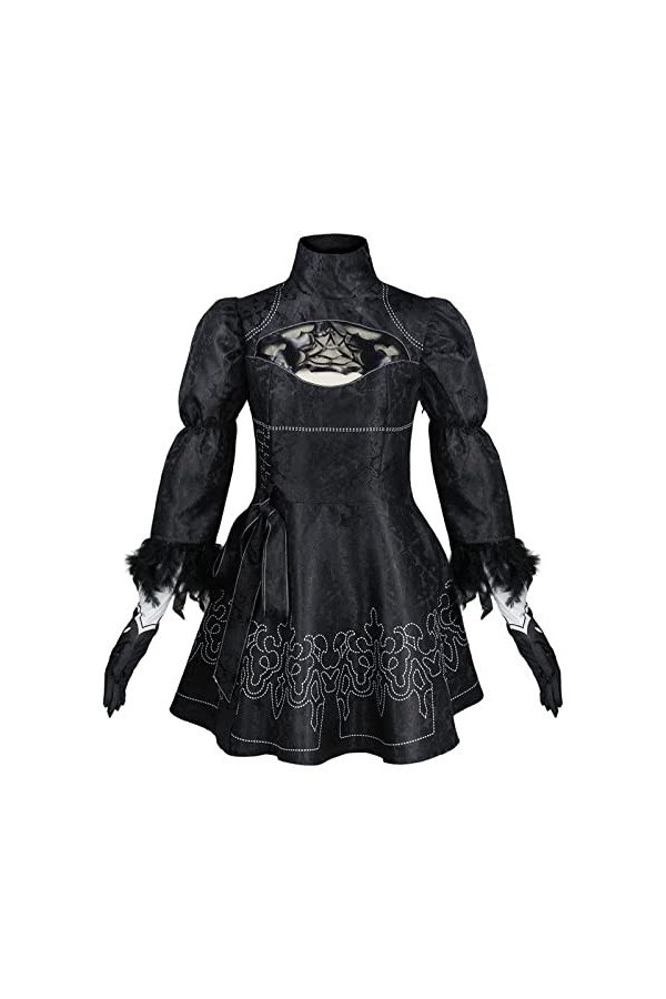 TIIFFY Anime ni-eR Aut-omata 2B Cosplay uniforme robe Sexy jeux costume jeu de rôle Halloween noël carnaval thème fête Cospla