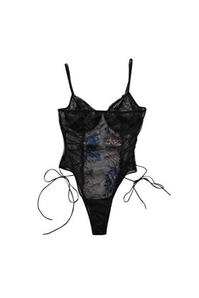 sous-vêtements Sexy pour&nbsp;&nbsp;Lingerie Sexy en Dentelle brodée, sous-vêtements érotiques, vêtements de Nuit