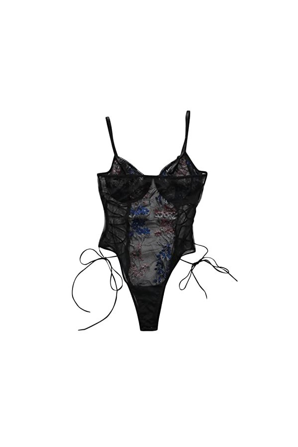 sous-vêtements Sexy pour&nbsp;&nbsp;Lingerie Sexy en Dentelle brodée, sous-vêtements érotiques, vêtements de Nuit