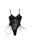 sous-vêtements Sexy pour&nbsp;&nbsp;Lingerie Sexy en Dentelle brodée, sous-vêtements érotiques, vêtements de Nuit