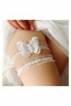 Mariée Sexy Dentelle Fleur De Mariage Jarretière Ceinture De Mariée Cuisse Jarretière Accessoires De Mariage pour Femmes Cou