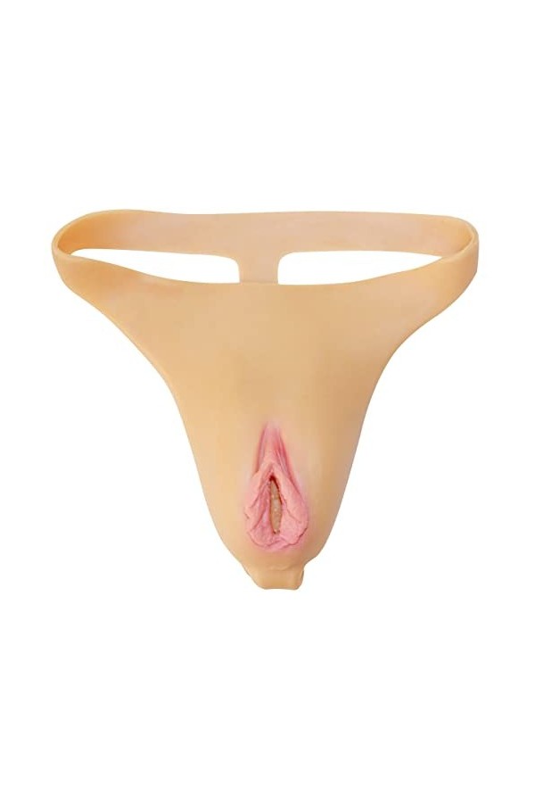 Crossdressing Tongs Cachant Gaff Culotte Réaliste Chameau Orteils Faux Fille sous-vêtements pour Crosscommode Transgenre Siss