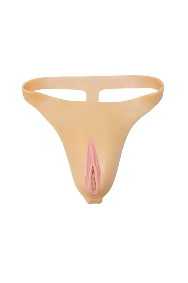 Crossdressing Tongs Cachant Gaff Culotte Réaliste Chameau Orteils Faux Fille sous-vêtements pour Crosscommode Transgenre Siss