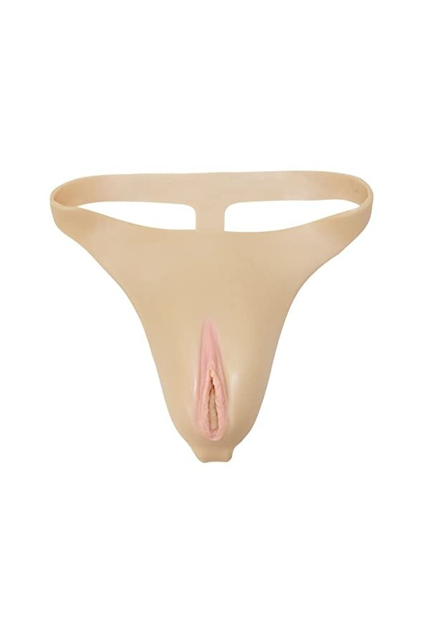 Crossdressing Tongs Cachant Gaff Culotte Réaliste Chameau Orteils Faux Fille sous-vêtements pour Crosscommode Transgenre Siss