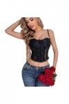 INTIMAX CORSETS LENCERIA Y MODA Noir Corset 9 os en Plastique, Femme
