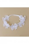 EXENXA Mariage Mariée Blanc Dentelle Arc Jambe Anneau Loli Fleur Mariage Sexy Taille Unique Jambe Accessoires Couleur : Blan