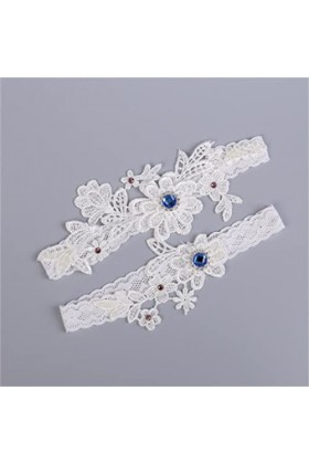 Jarretière Florale Blanche Mariage Jarretière Sexy Ensemble 2 Pièces Dames Anneau De Cuisse De Mariée Jarretière De Jambe De 