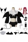 Foanja Kitagawa Marin Déguisement Femme Cosplay Anime Poupée Kitagawa Marin Sexy Diable avec Queue Uniforme Complet Halloween