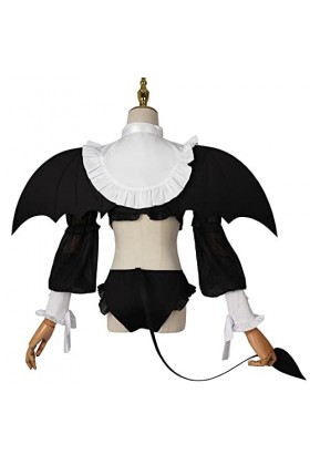 Foanja Kitagawa Marin Déguisement Femme Cosplay Anime Poupée Kitagawa Marin Sexy Diable avec Queue Uniforme Complet Halloween
