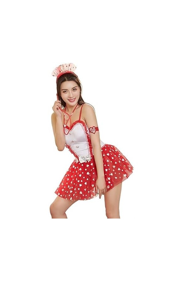 TAHALI Costumes pour Femmes Vêtements de Nuit pour Femmes Uniforme Sexy discothèque Sexy Lingerie Sexy 7306 S 7313 S 