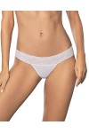 Leonisa String avec Taille en Dentelle Confortable