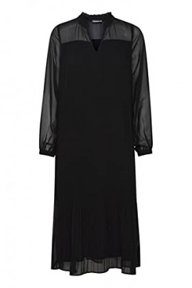 fransa - FRPLISSE DR 1 - Robe - 20611419, Black 200113 , S