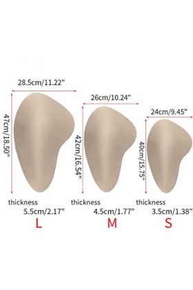 HONTIN Sexy Crossdresser Silicone Hip Pads Shemale Fake Butt Transgenre Améliorant Faux Ass Enhancer Fesses Butt Lifter Polye