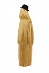 Smiffys 51614 Costume Addams Family Cousin Itt sous licence officielle, unisexe, adulte, blond, taille unique