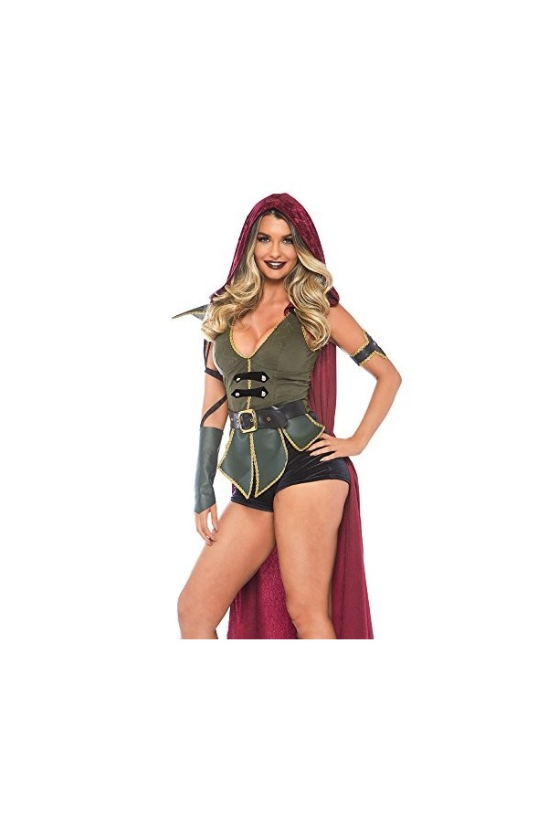 Leg Avenue Ravishing Robin Hood Panamas, Multicolor , Taille Fabricant: M/LUK 12-14 Femme