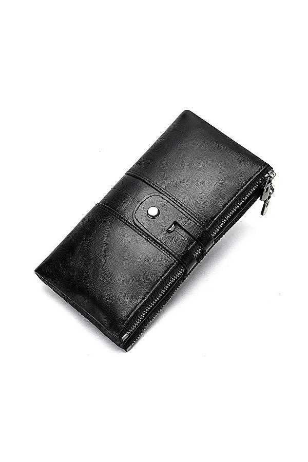 SUICRA Portefeuille en Cuir Portefeuille Multifonction en Cuir De Femme Color : Red 