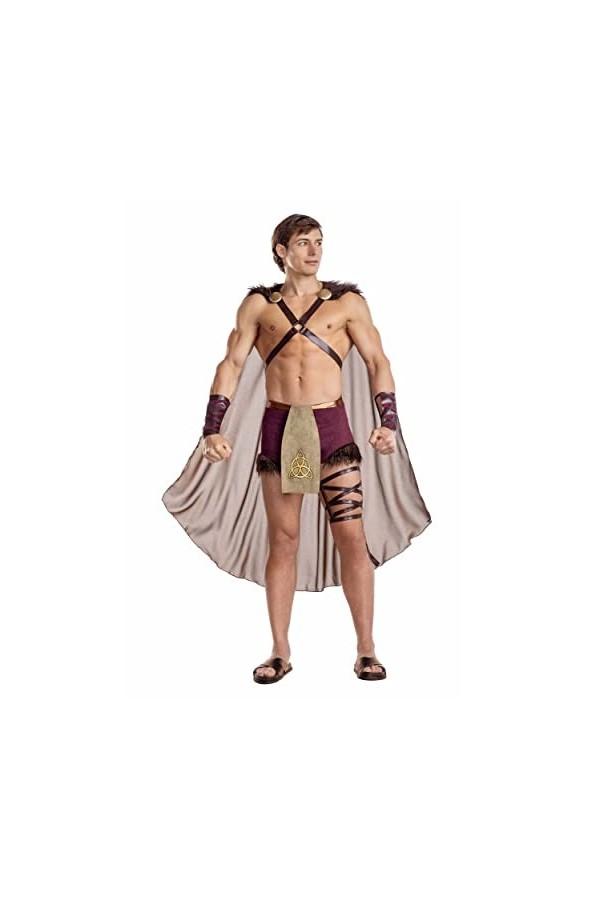 Sexy Mens Valhalla Prince Fancy Dress Costume | Sexy Warrior Fancy Dress Costumes X-Large