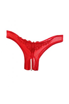 Générique String Sexy Culotte Ouverte Entrejambe Nuisette Tentation Sexy sans Couture String Ficelle en Dentelle Sexy Femme s