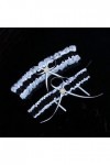 Jarretière en dentelle élastique sexy pour femme, accessoires de mariage jarretière de fête de mariage-blanc_taille unique, j