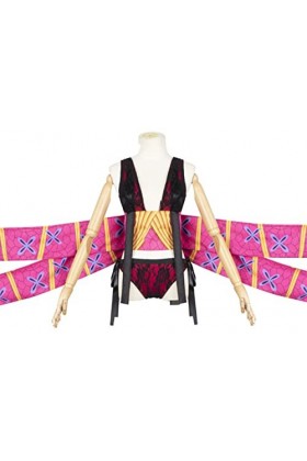 Foanja Daki Déguisement Femme Cosplay Anime Demon Slayer Twelve Kizuki Daki Sexy Uniforme Complet pour Adulte Halloween Carna