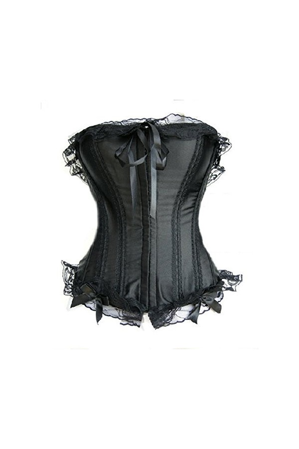 yumeng Corsets à baleines fines et respirantes avec bordure en dentelle taille : 18-20 