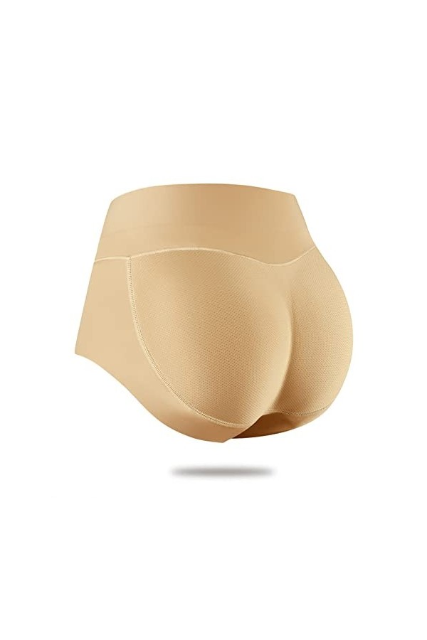 AIBAB Culotte de Levage de Bout à Bout rembourrée sans Couture pour Femmes sous-vêtement rehausseur de Hanche Culotte de cont