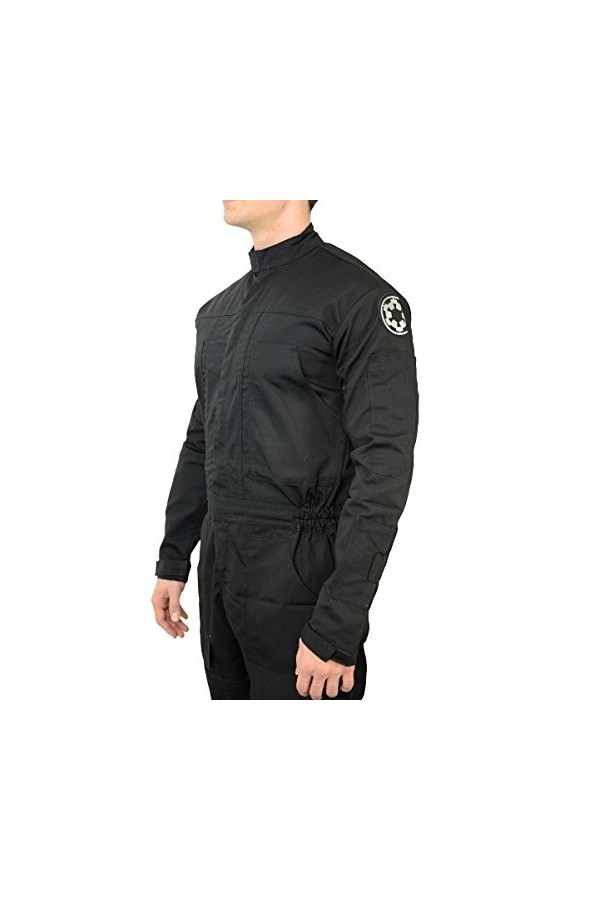 OEM TIE Jumpsuit Star Wars Pilot Flightsuit Uniforme Costume M Noir