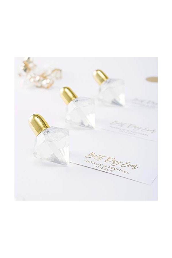 Weddingstar Jarretière de mariée en cristal bleu, blanc