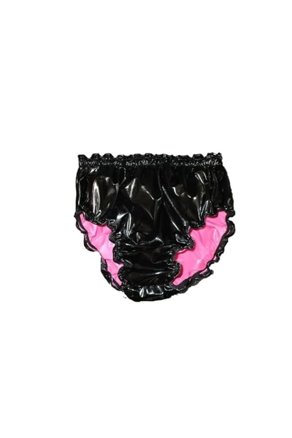 Robe adulte en PVC noir doublée avec un jeu de rôle et une robe de bal croisée, C, M, C, Medium