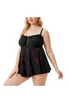 Ensemble de lingerie sexy pour femme - Lingerie caraco - Vêtements de nuit - Ensemble de sous-vêtements - Pyjama avec robe - 