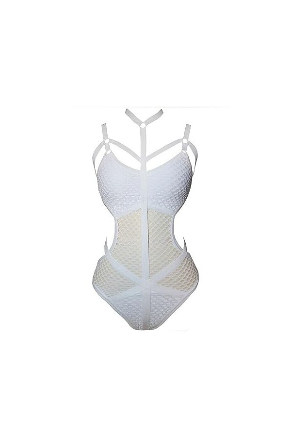 Lingerie Sexy pour Femmes, sans Entrejambe, été, Bretelles érotiques Sexy