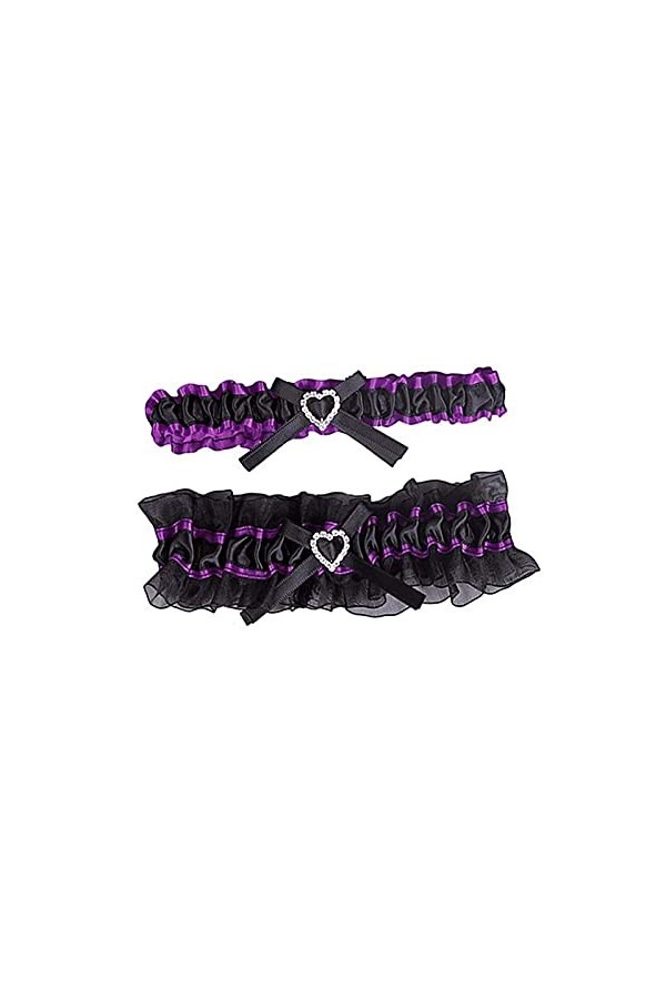 Anneaux de Jambe en Dentelle Extensible pour Les Femmes, jarretière de Mariage en Dentelle pour la mariée, Ensemble de jarret