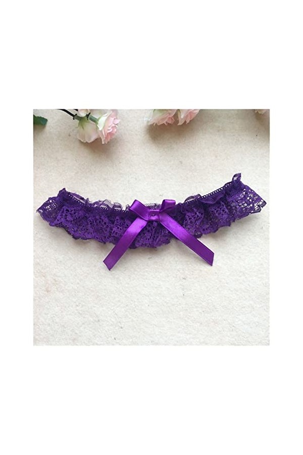 Lot de 1 jarretière pour femme en dentelle de mariage Ensemble de verrouillage de jambe Ceinture Cuisse de verrouillage Acces