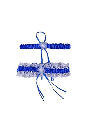 Ceinture pour Dames 1 Paire de Jarretelles de mariée Ceintures Anneau de Cuisse en Dentelle Bande de Jambe Florale pour la fê