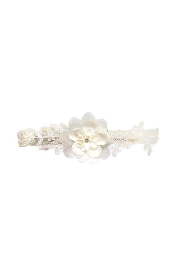 Dames Ceinture 1pc Mariage mariée jarretière Dentelle Fleur élastique Sexy Jambe décor Anneau pour fête Egalement Bal pour Le