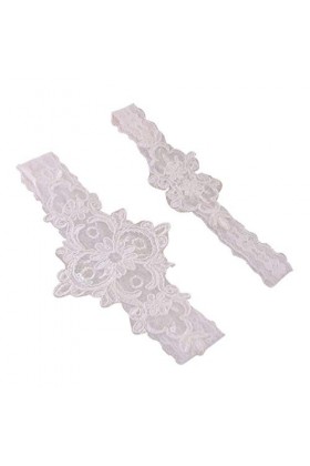 Ceinture mariée jarretière élastique élégant Dentelle Jambe Bande Pied décor jarretière Ensemble Cuisse Anneau Ornements Acce