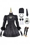 Foanja Automata Déguisement Femme Cosplay NieR YoRHa No.2 Robots Sexy Uniforme Complet Halloween Carnaval Pâques Epiphany Ann